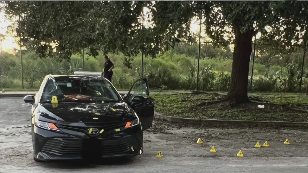 Search for person who shot at family of five